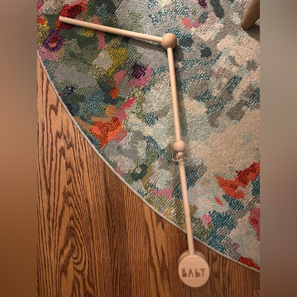Wooden Baby Mobile Arm